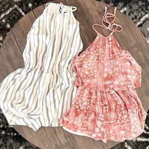 Boutique romper bundle size Small and medium